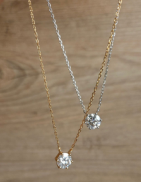 Colar Ponto Luz Prata 925 Banho Ouro 18k / Ródio e Moissanite