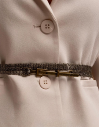 Cinto Crochê Banho Ouro Velho